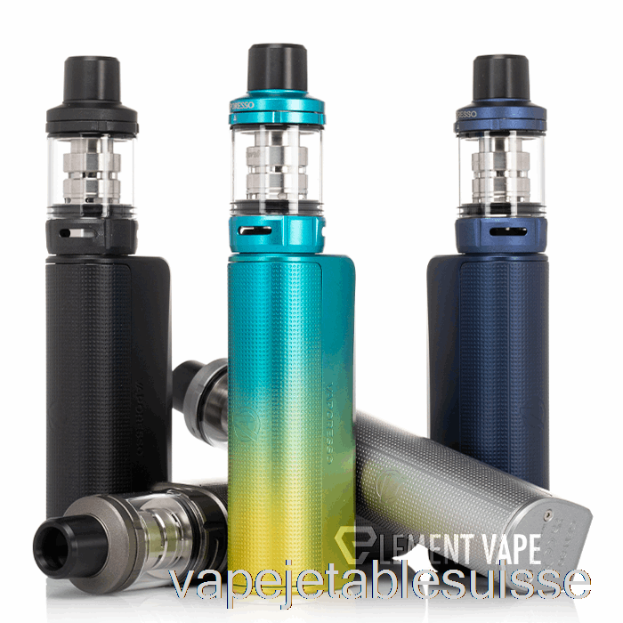 Vape Suisse Vaporesso Gen 80 S 80w Kit De Démarrage [itank 2] Argent